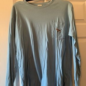 Light blue PINK long sleeve